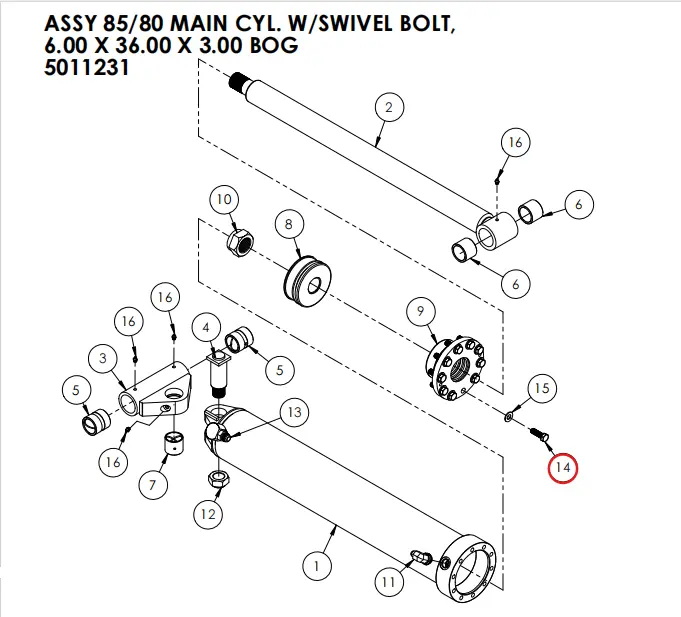 HHCS 0.63-11 X 2.00 GR8 Part No - AA2504.webp