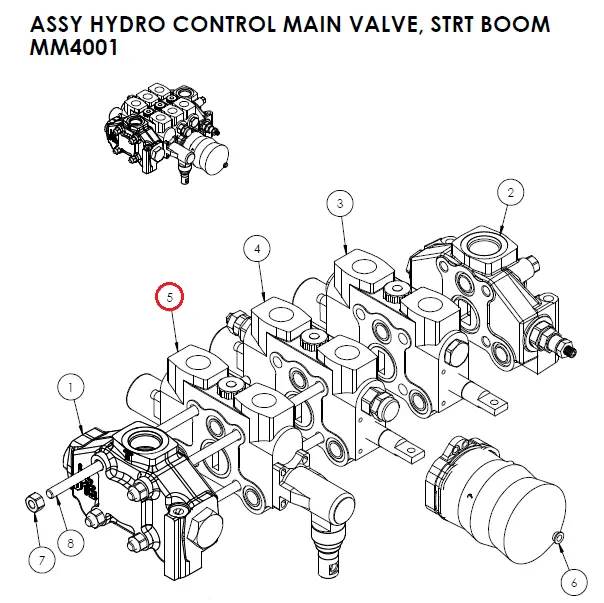 ASSY STABILIZER SECTION - Part No. MM4239.webp