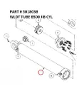 WLDT TUBE 8500 JIB CYL - Part No. 5018038