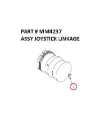 Serco 1050XR Joystick Linkage Assembly (Part MM4237)