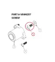 Serco 1050XR Hydrocontrol Valve Screw (Part MM4297)
