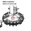 SHCS 0.75-10 X 5.00 - Part No. AA2314