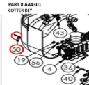 COTTER KEY - Part No. AA4301