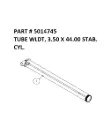 Serco 8500 Tube Weldment, 3.5" x 44" Stabilizer Cylinder (Part 5014745)