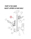 Serco 8500 Upper Hinge Half Weldment (Part 5011845)
