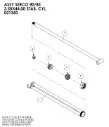 ASSY SERCO 80/85  3.50X44.00 STAB. CYL. - 021350
