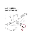 Serco 1050XR & 8500 Swing Pedal Bolt (Part 400069)