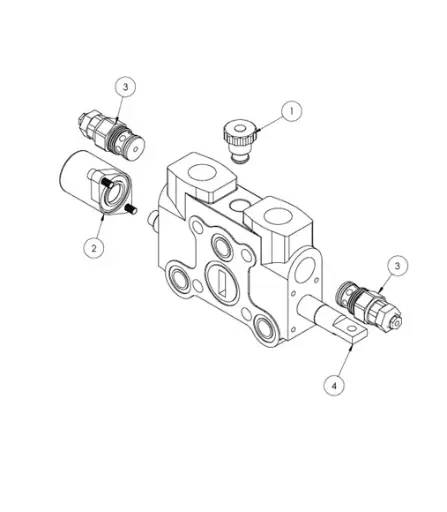 [1050XR - MM4246] ASSY JIB SECTION MM4246