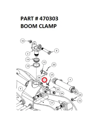 Serco Boom Clamp